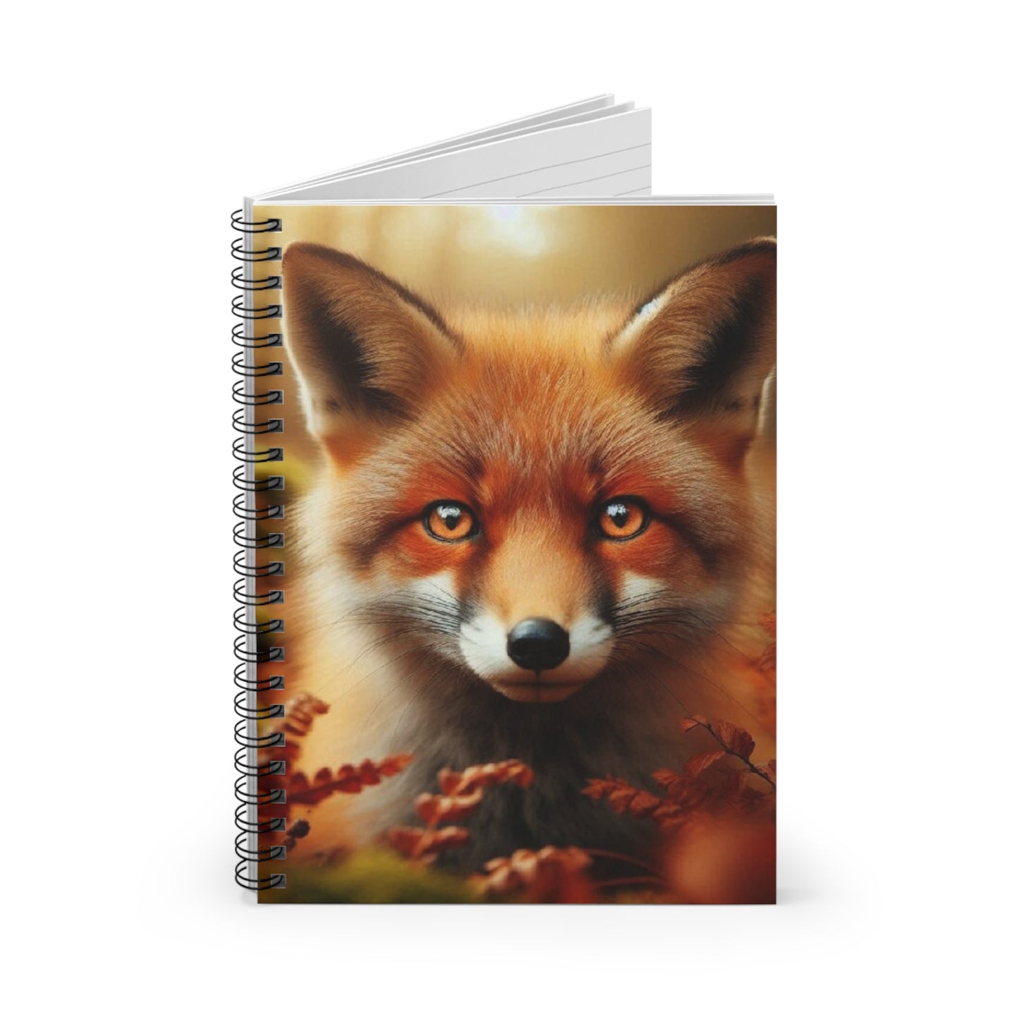 Loxley - The Fox Collection Spiral Notebook - Ruled Line