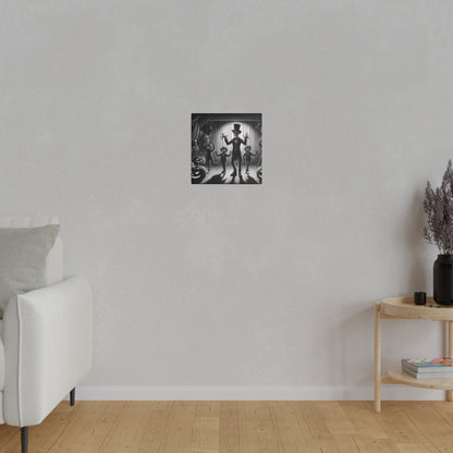 Halloween Marionettes Canvas Print