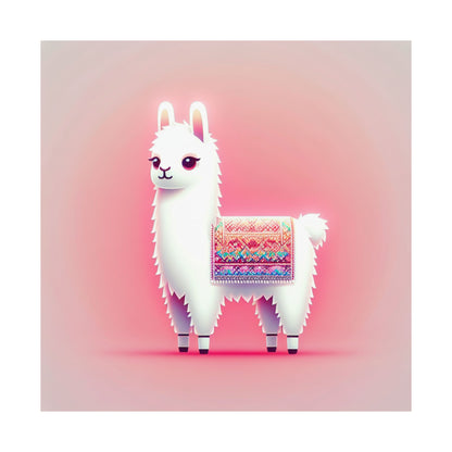 Llama A Vertical Posters