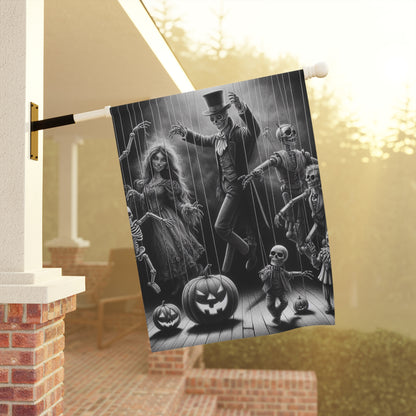 Halloween Garden & House Banner