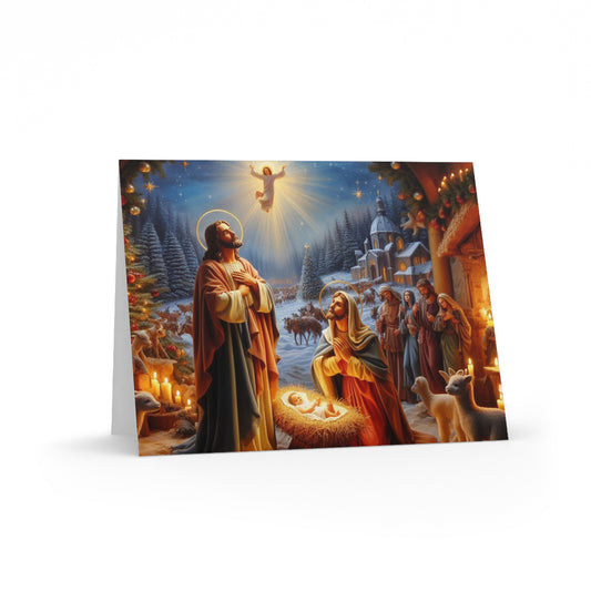 Christmas Greeting cards (8, 16, and 24 pcs)