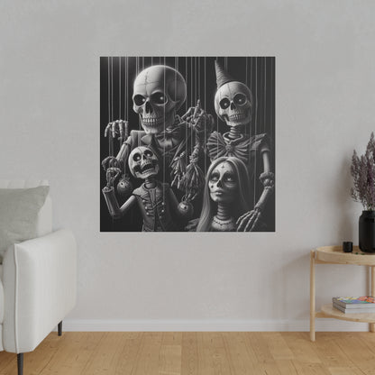Halloween Marionettes Canvas Print