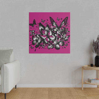 Butterfly Rush Graphic Original Matte Canvas, Stretched, 0.75"