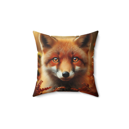 Loxley - The Fox Collection Polyester Square Pillow