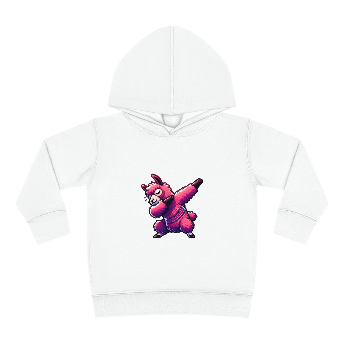 Dabbing Llama Toddler Pullover Fleece Hoodie