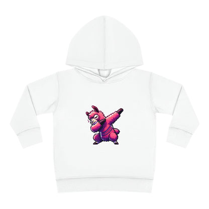 Dabbing Llama Toddler Pullover Fleece Hoodie