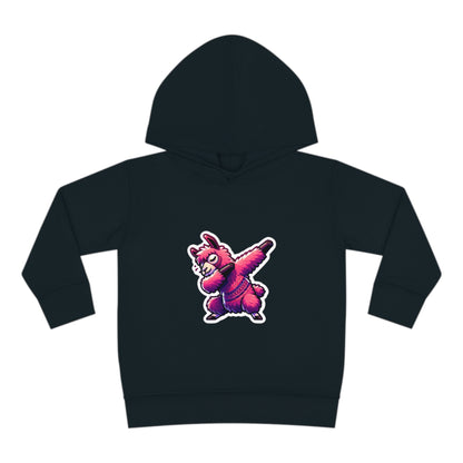 Dabbing Llama Toddler Pullover Fleece Hoodie