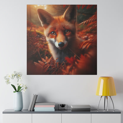 Sheriff - The Fox Collection Original Matte Canvas, Stretched, 0.75"