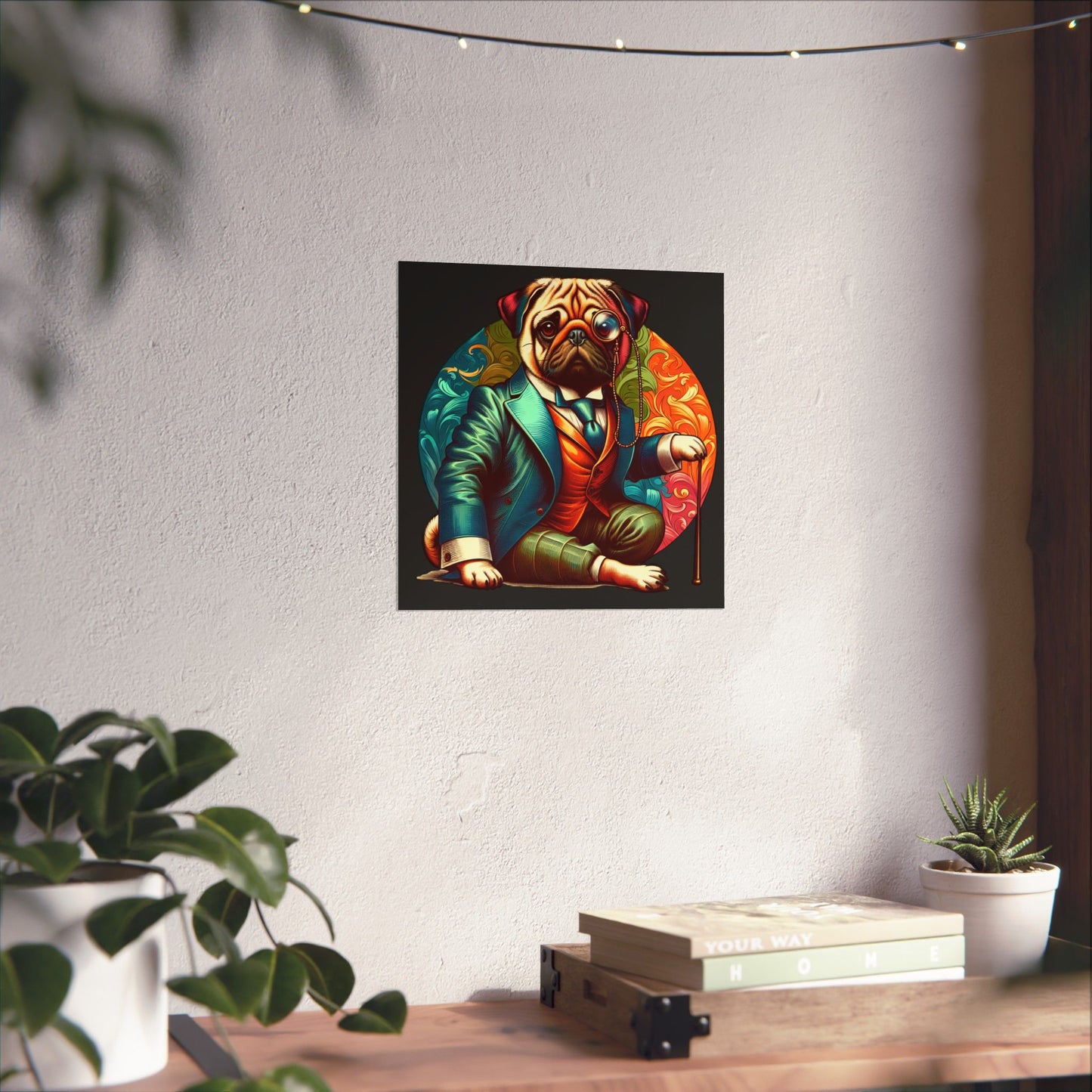 Mr Pug Vertical Posters