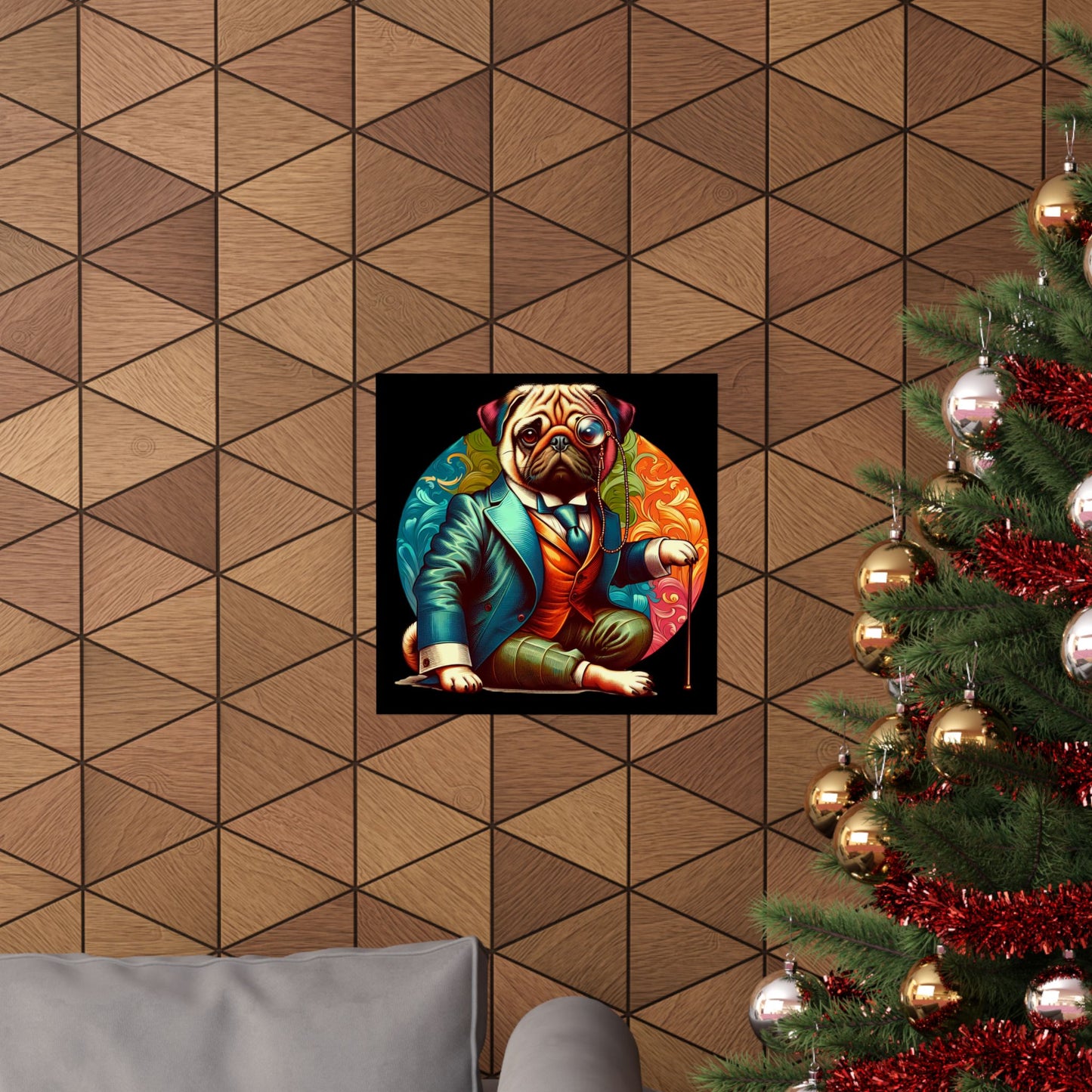 Mr Pug Vertical Posters