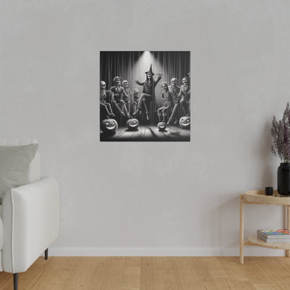 Halloween Marionettes Canvas Print