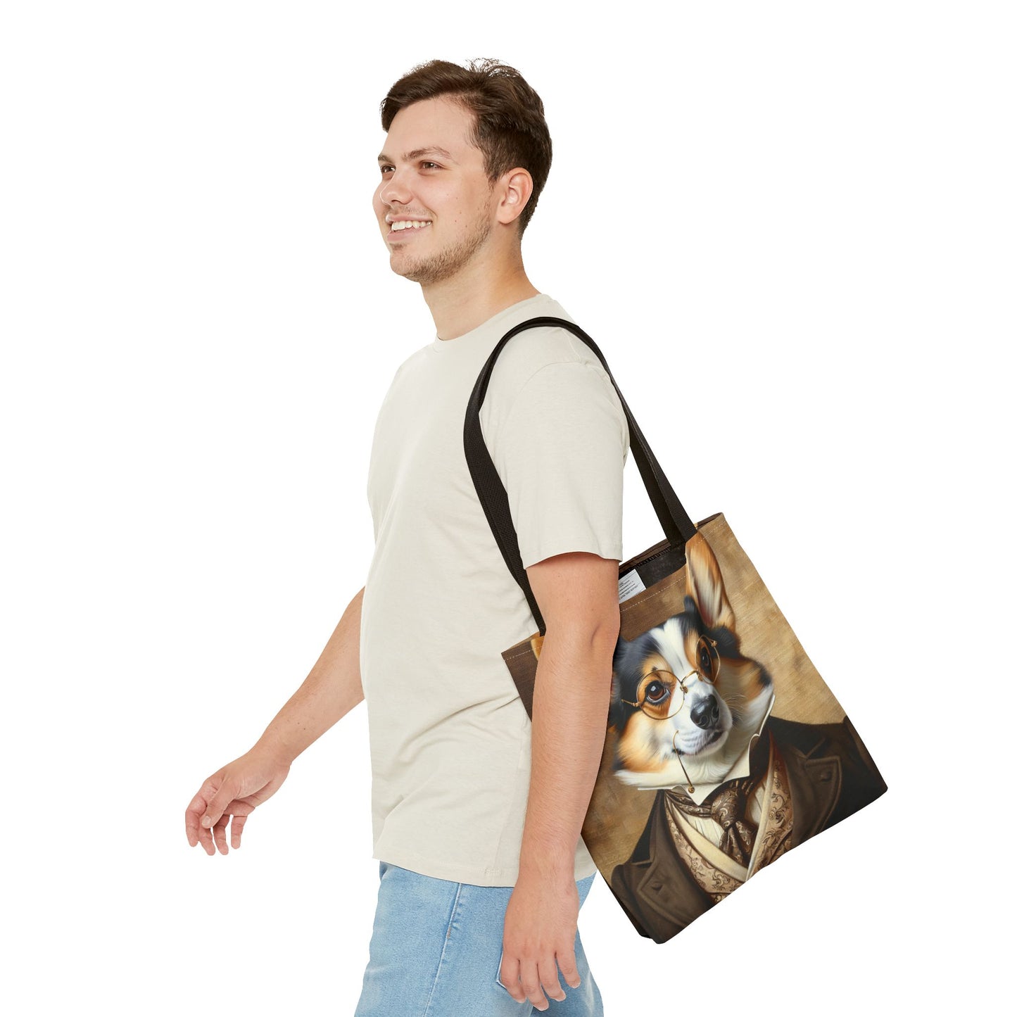 Mr Pembroke Welsh Corgi Tote Bag (AOP)