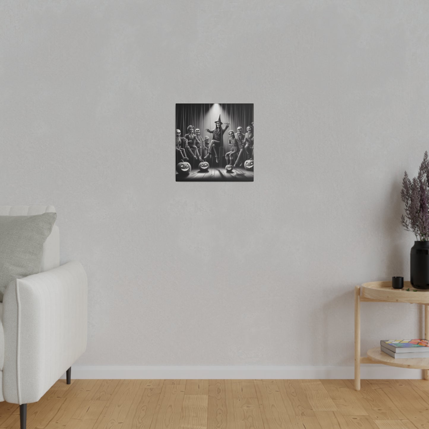 Halloween Marionettes Canvas Print