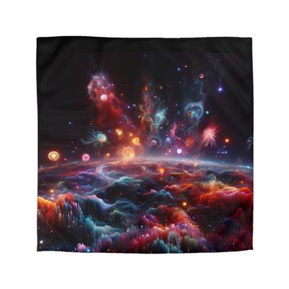 Fireworks Collection Microfiber Duvet Cover (Queen, King)