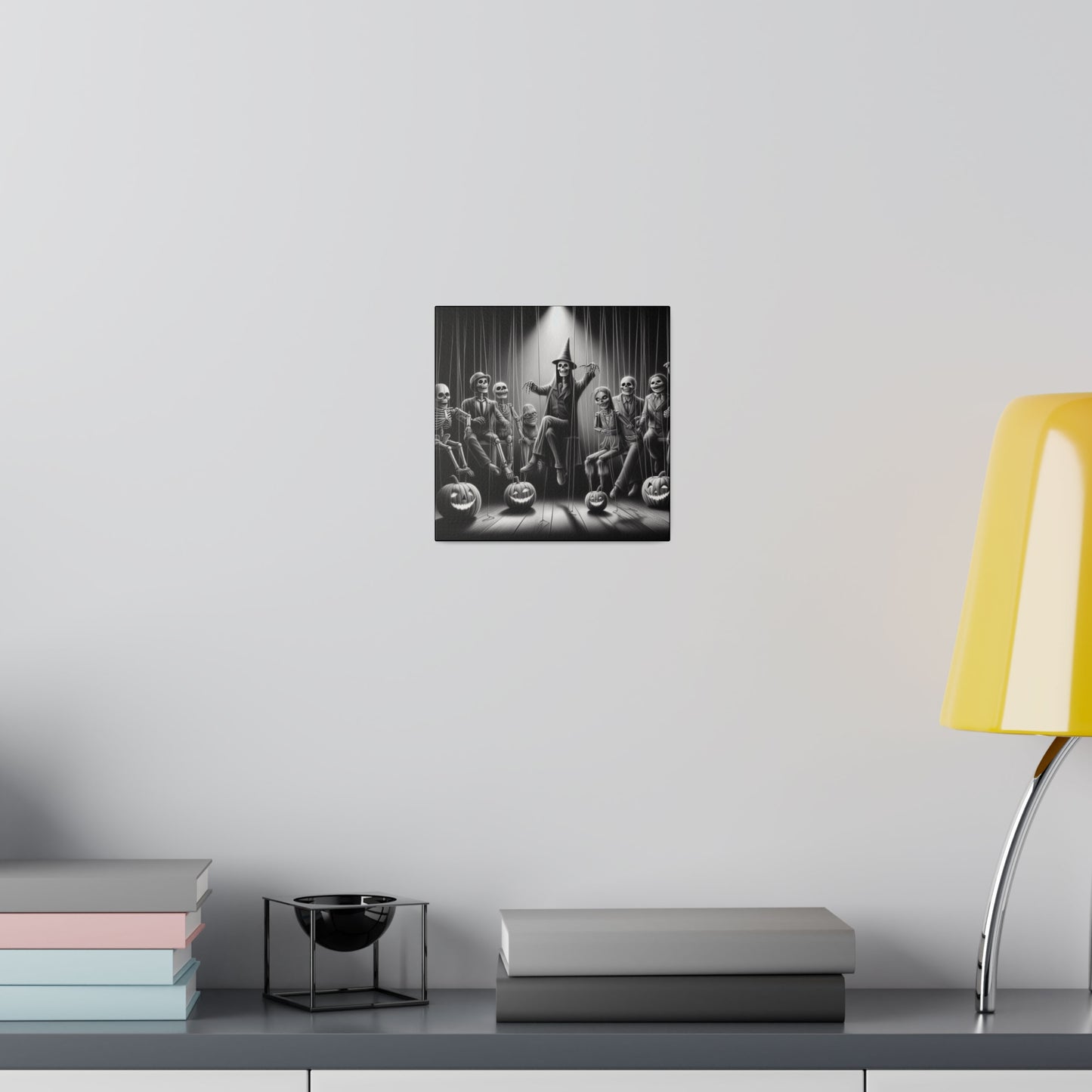 Halloween Marionettes Canvas Print