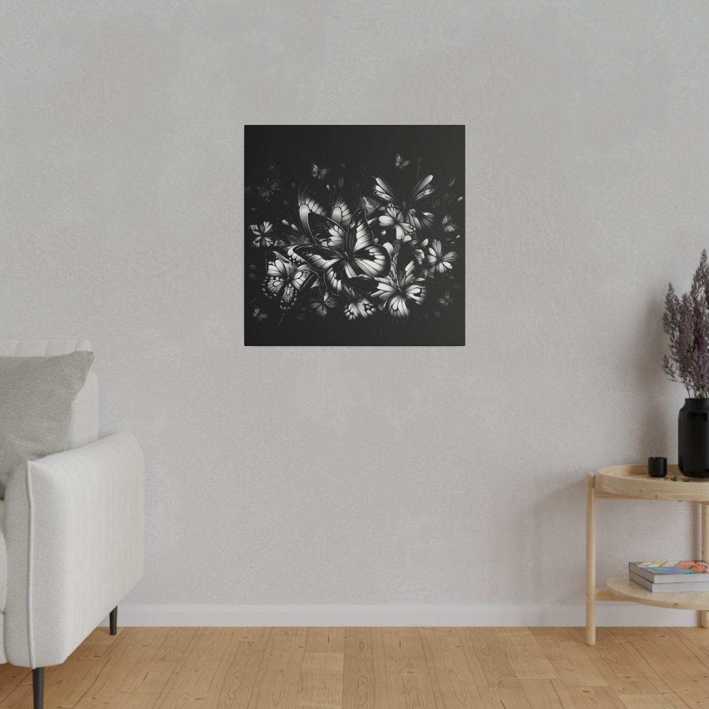 Butterfly Rush Graphic Original Matte Canvas, Stretched, 0.75"