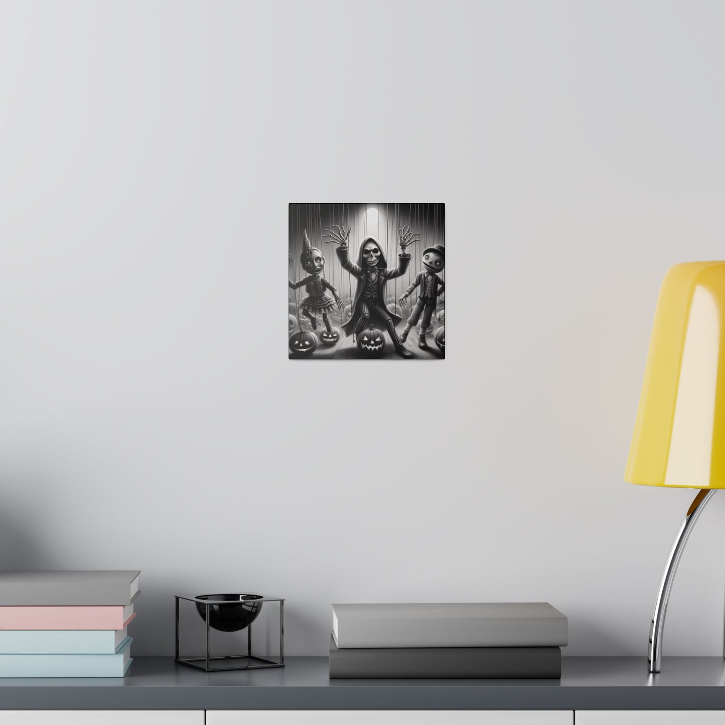 Halloween Marionettes Canvas Print