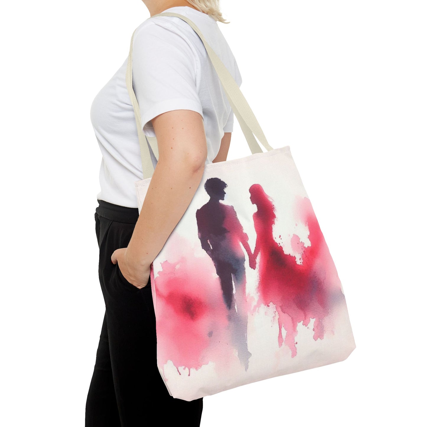 Watercolours Collection Double Side Tote Bag