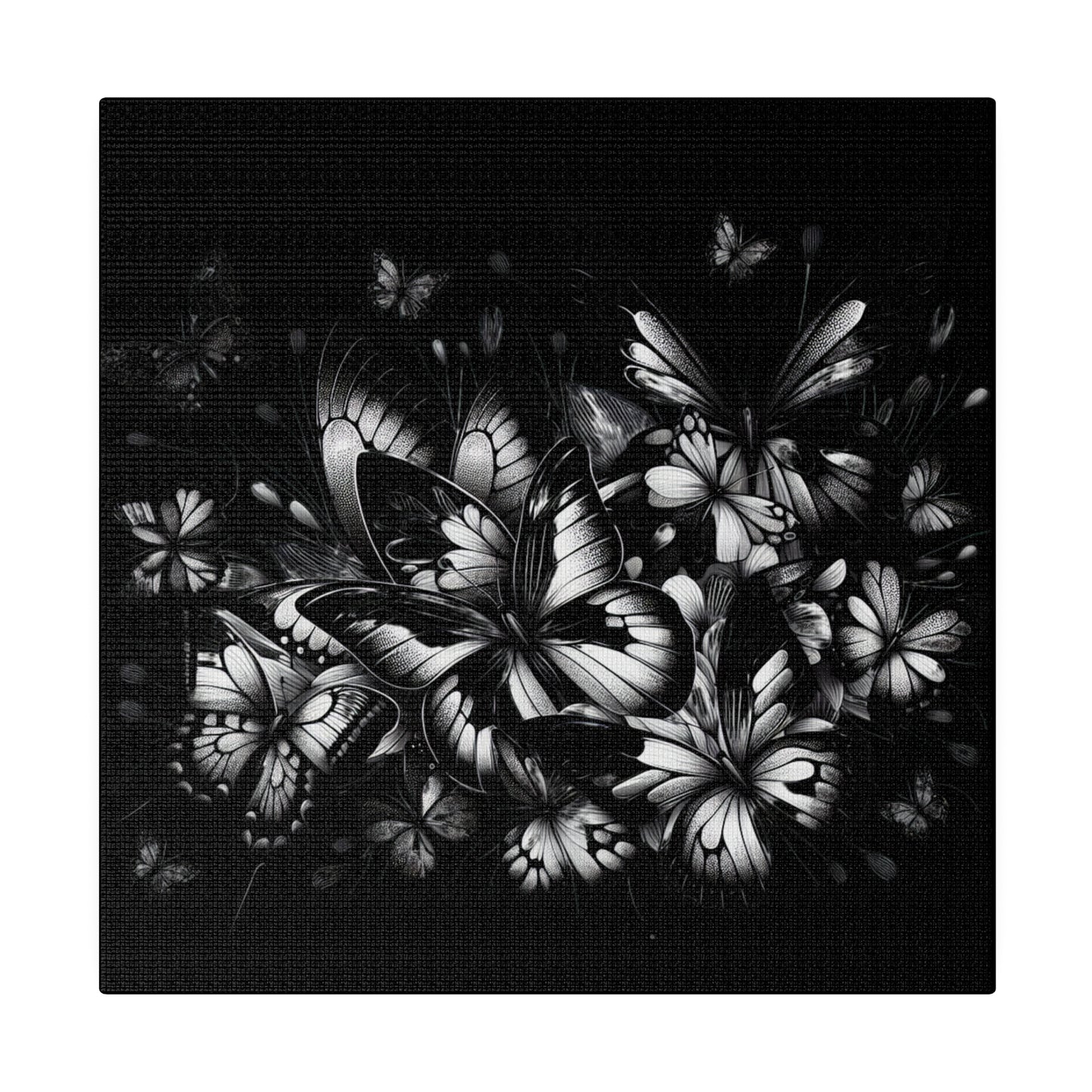 Butterfly Rush Graphic Original Matte Canvas, Stretched, 0.75"