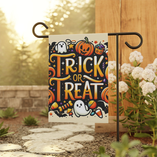 Halloween Garden & House Banner