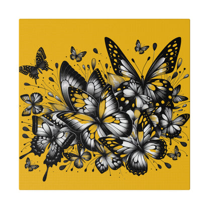 Butterfly Rush Graphic Original Matte Canvas, Stretched, 0.75"