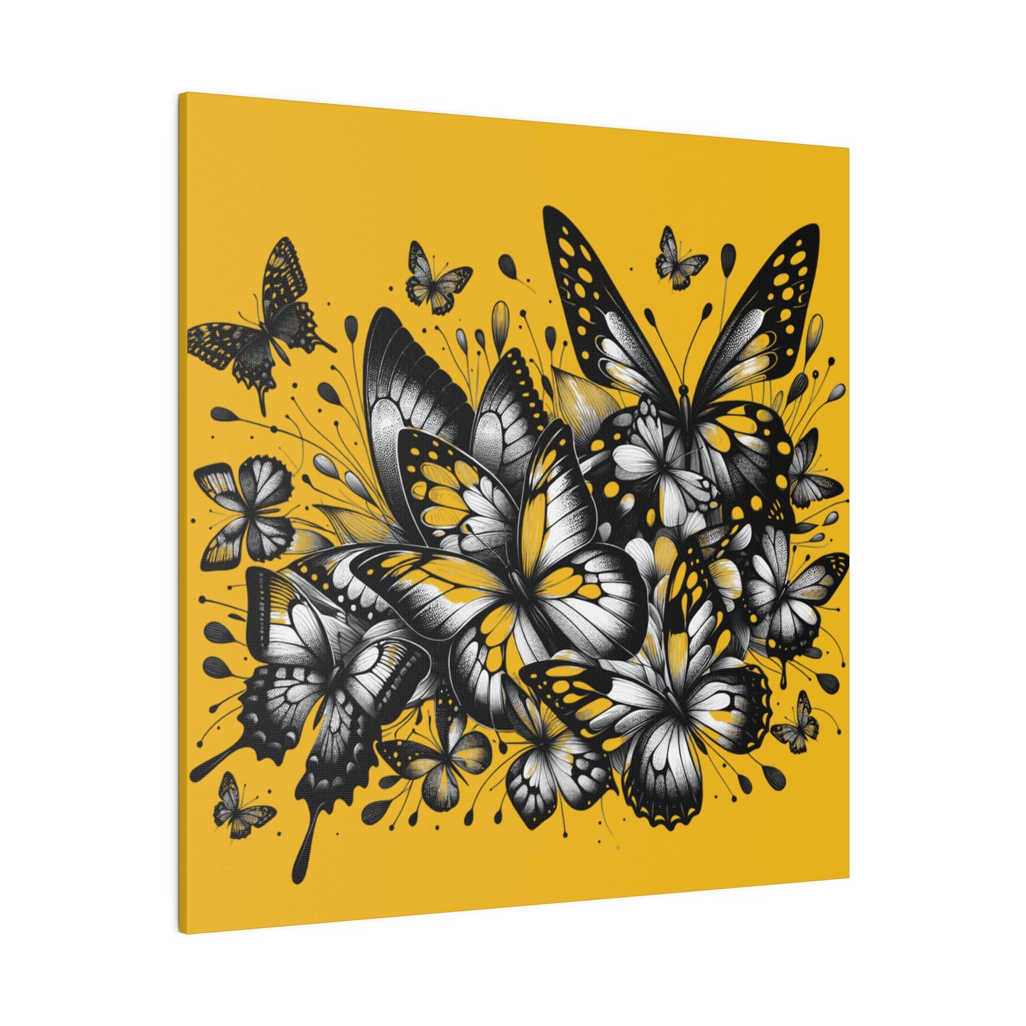 Butterfly Rush Graphic Original Matte Canvas, Stretched, 0.75"
