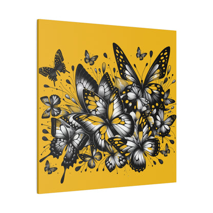 Butterfly Rush Graphic Original Matte Canvas, Stretched, 0.75"