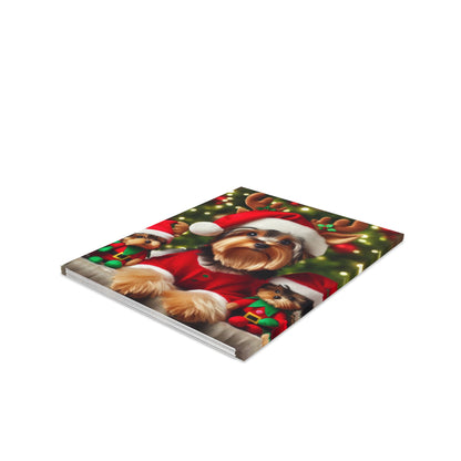 Yorkshire Terrior Christmas Greeting cards (8, 16, and 24 pcs)