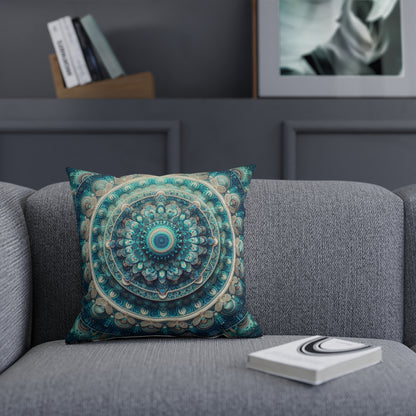 Blue & Silver Cushion
