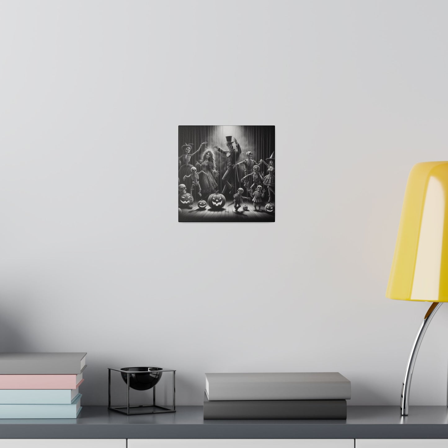 Halloween Marionettes Canvas Print