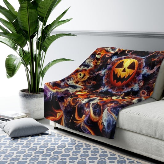 Halloween Collection Sherpa Fleece Blanket