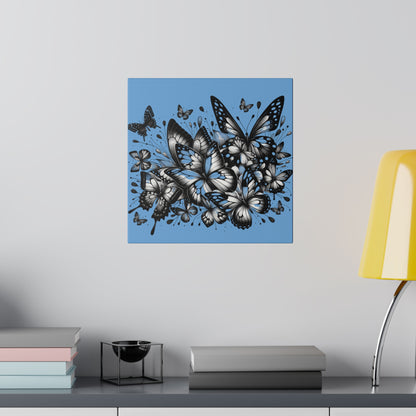 Butterfly Rush Graphic Original Matte Canvas, Stretched, 0.75"