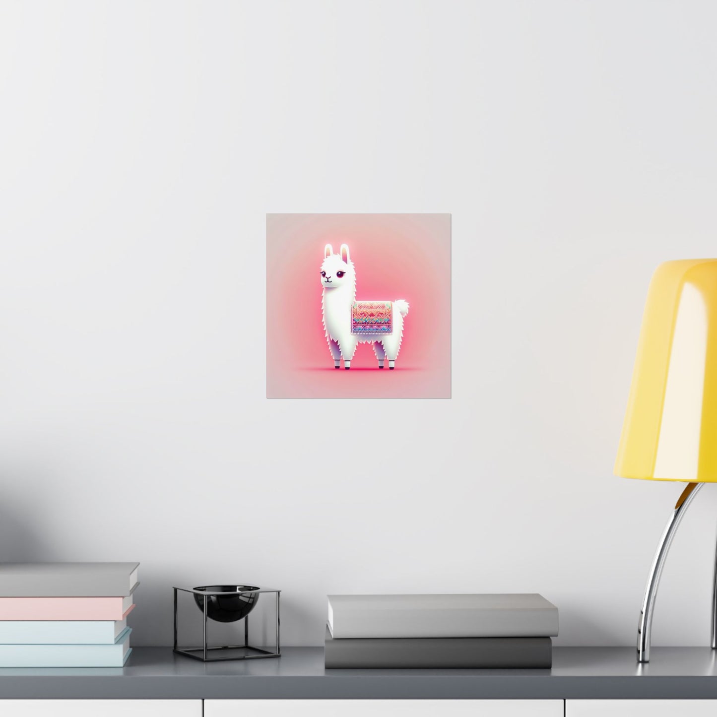 Llama A Vertical Posters
