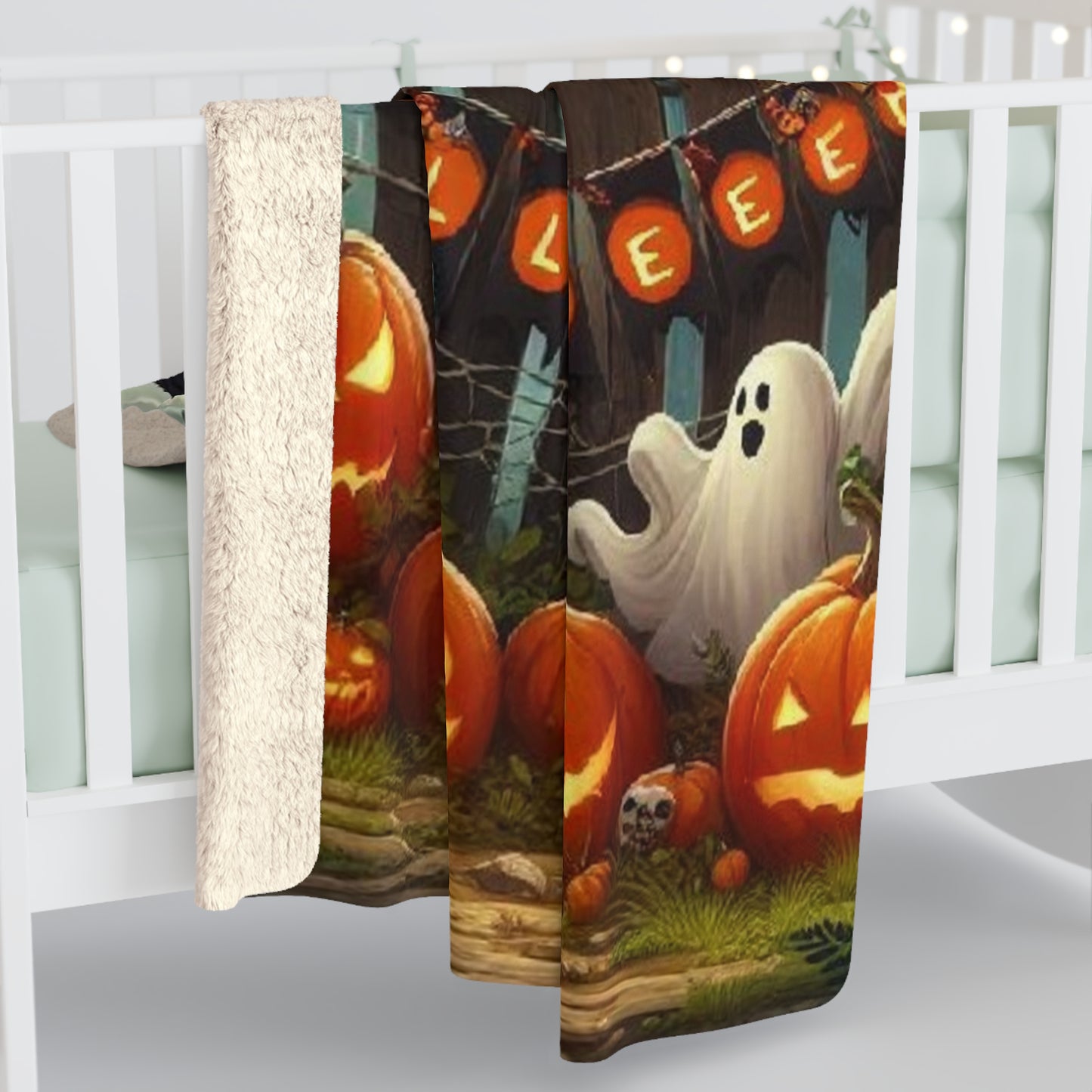 Halloween Collection Sherpa Fleece Blanket