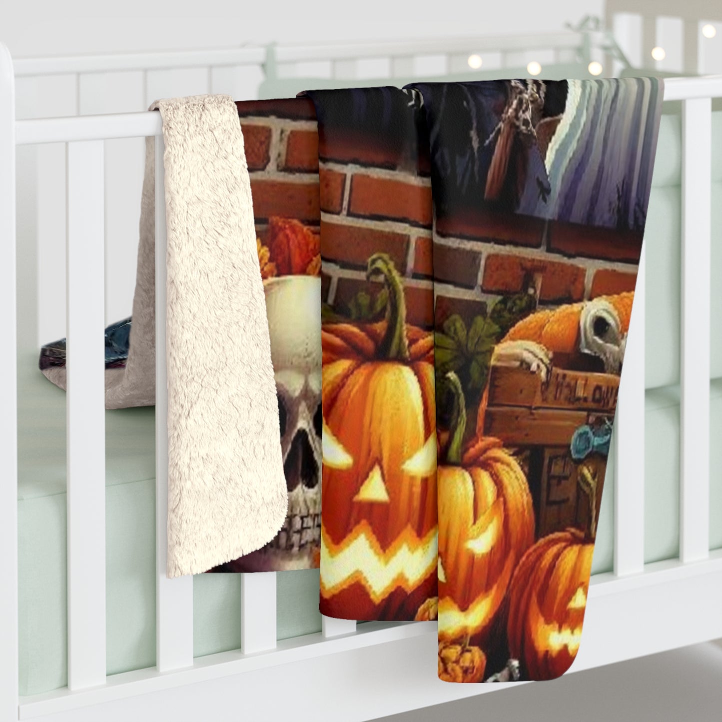 Halloween Collection Sherpa Fleece Blanket