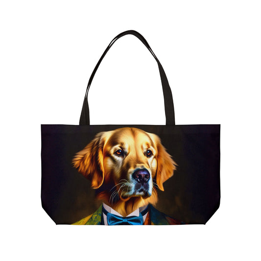 Mr Golden Retriever Weekender Tote Bag