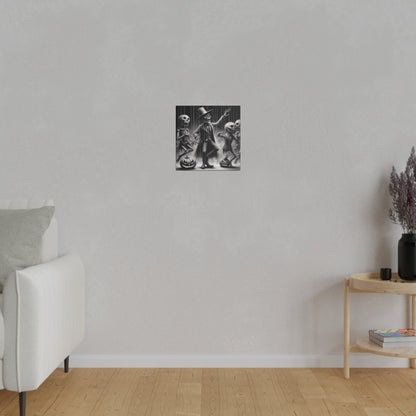 Halloween Marionettes Canvas Print
