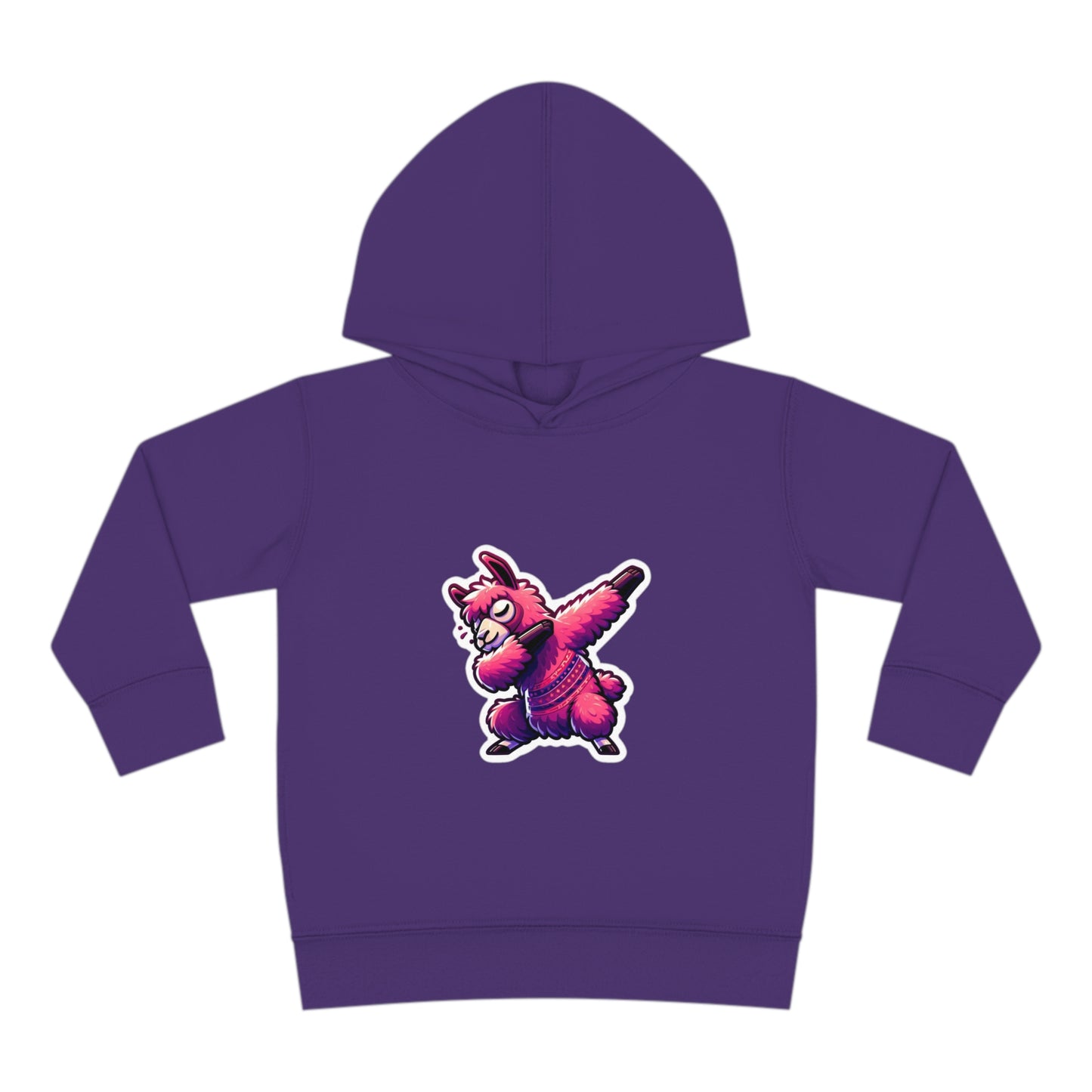 Dabbing Llama Toddler Pullover Fleece Hoodie