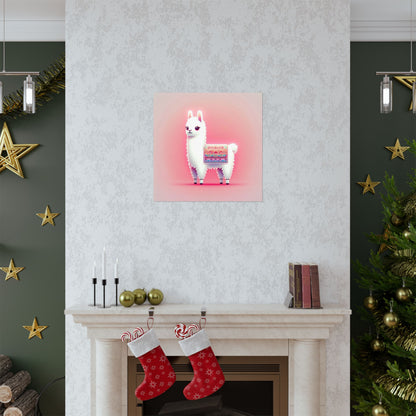 Llama A Vertical Posters