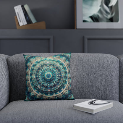 Blue & Silver Cushion