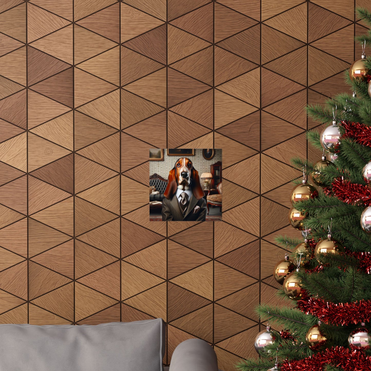 Mr Basset Hound Vertical Posters