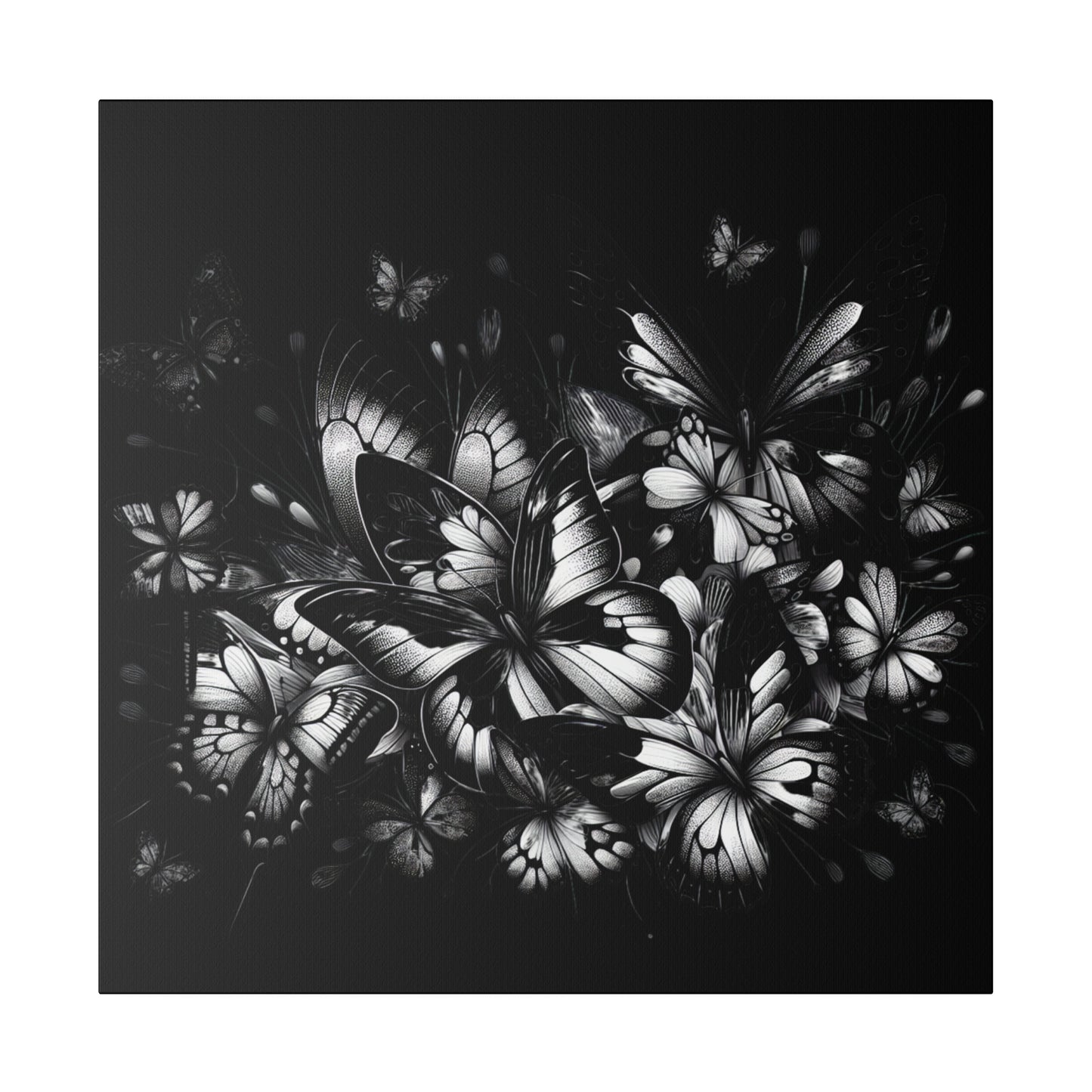 Butterfly Rush Graphic Original Matte Canvas, Stretched, 0.75"