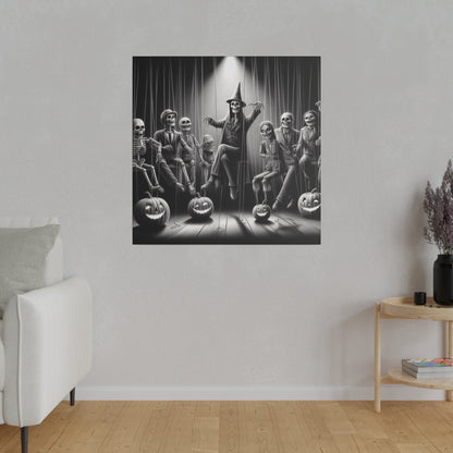 Halloween Marionettes Canvas Print