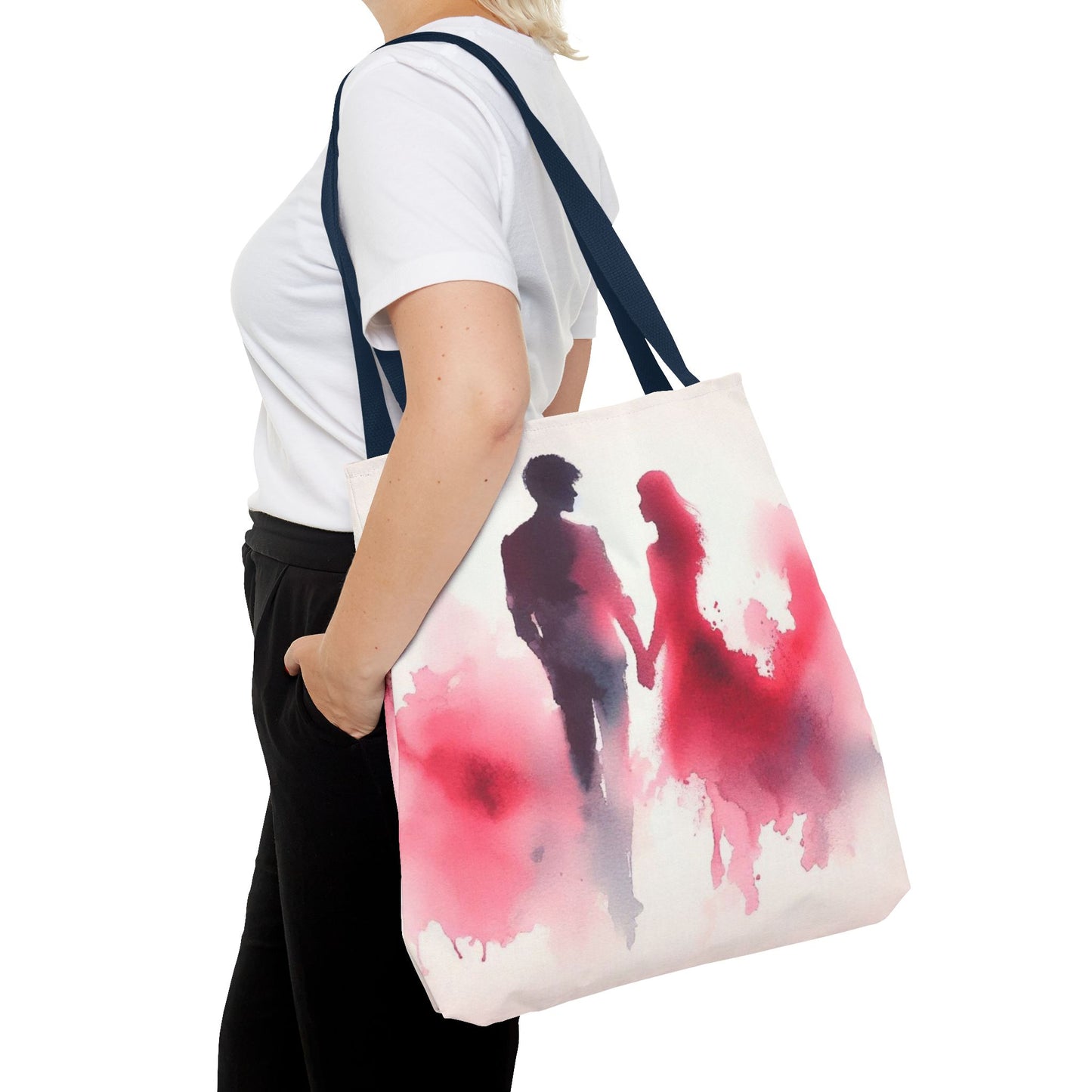 Watercolours Collection Double Side Tote Bag