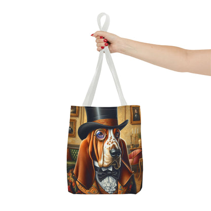 Mr Basset Hound Tote Bag (AOP)