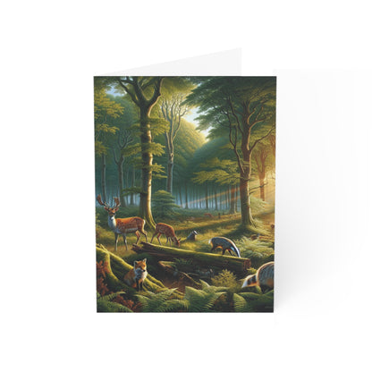 Woodland Collection Greeting Cards BLANK (1, 10, 30, and 50pcs)