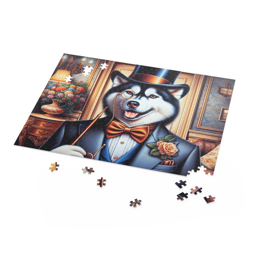 Mr Husky Puzzle (120, 252, 500-Piece)