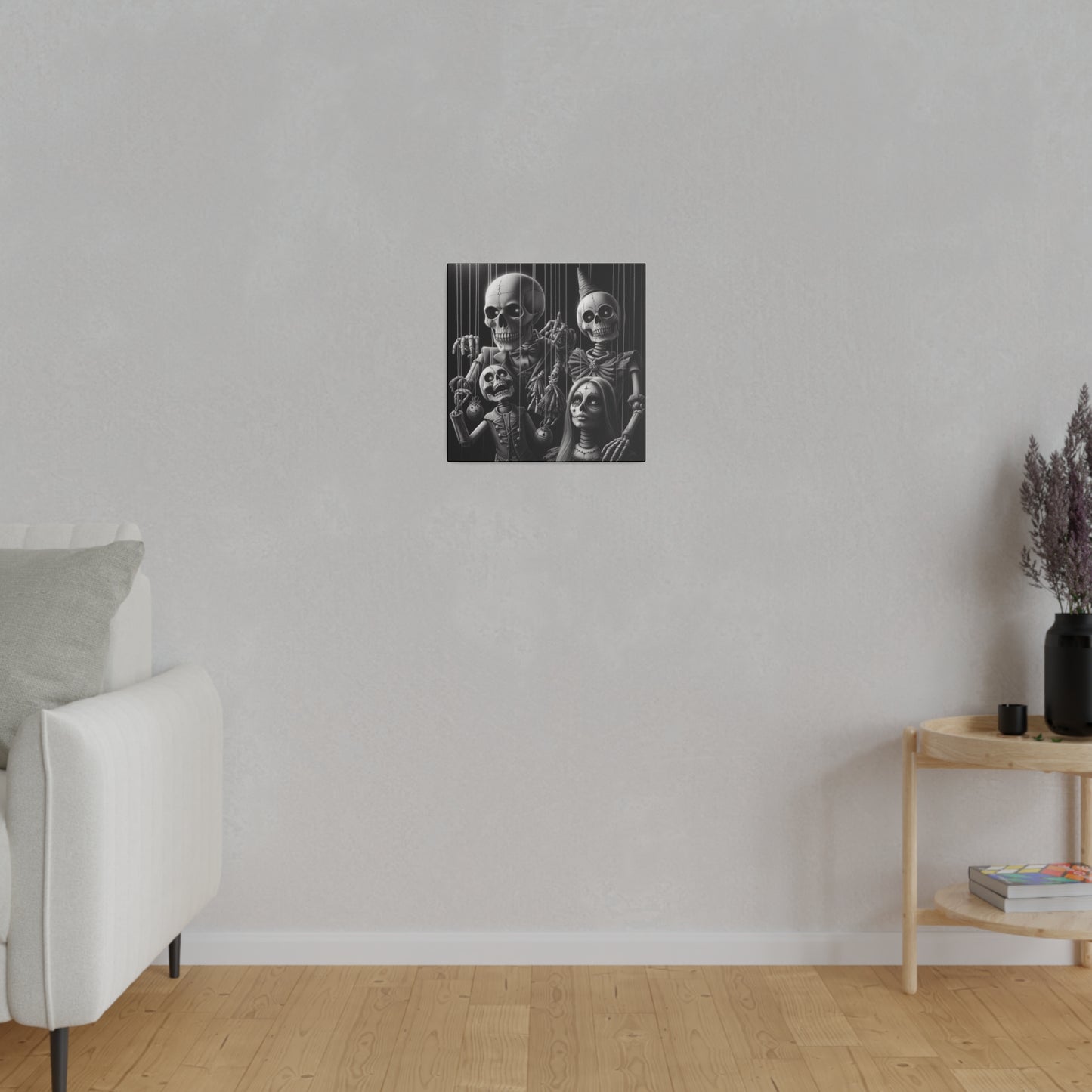 Halloween Marionettes Canvas Print
