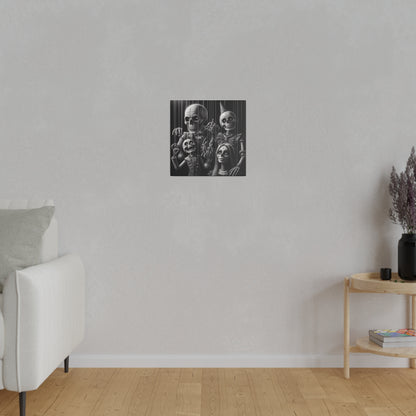 Halloween Marionettes Canvas Print