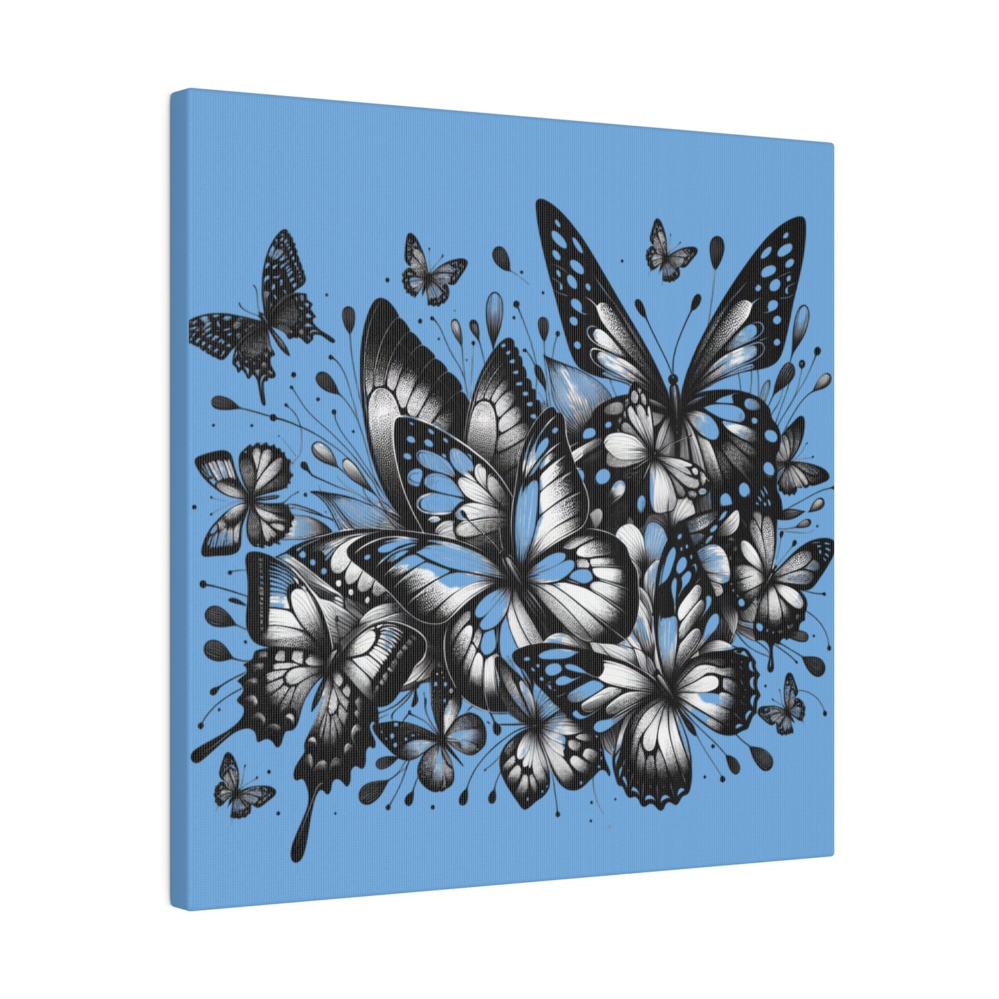 Butterfly Rush Graphic Original Matte Canvas, Stretched, 0.75"